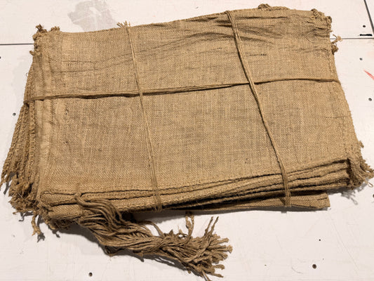 Empty Burlap Sand Bags with Tie - 35×66 cm (14 x 26 in)